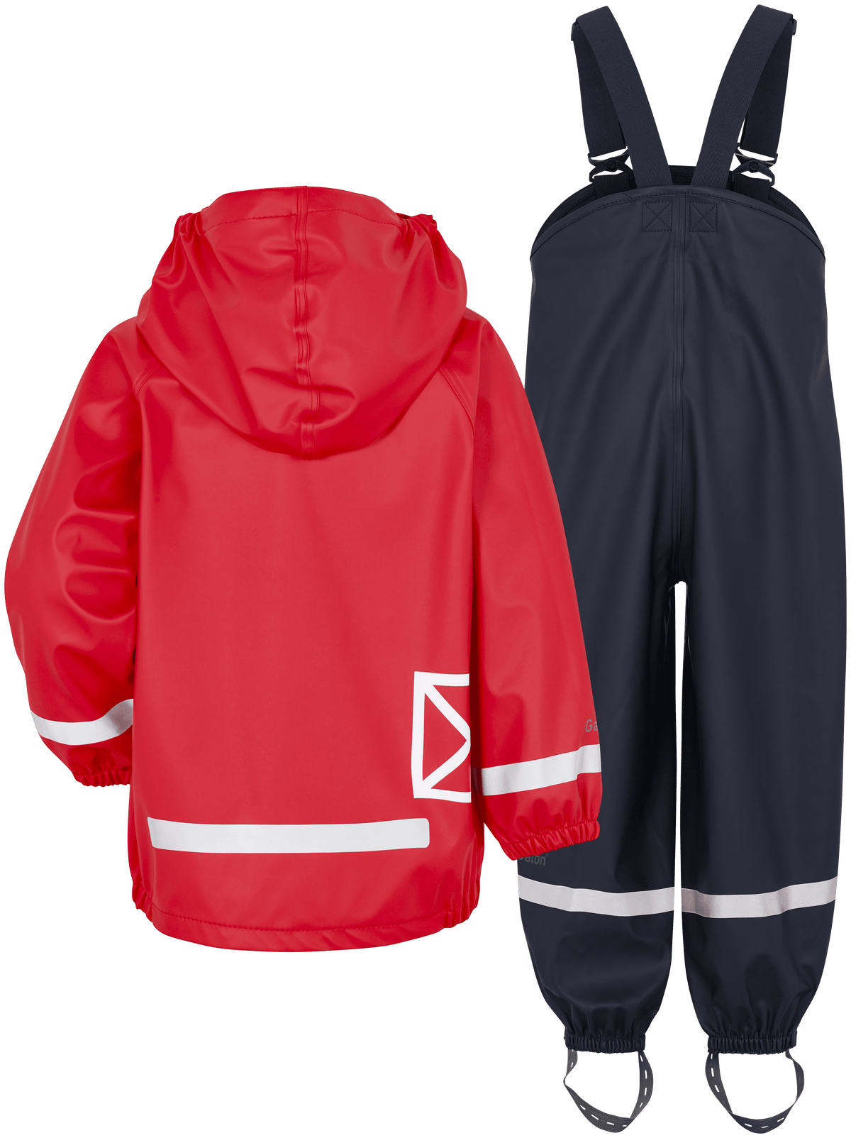 Didrikson Slaskeman Classic Kids Set - Red