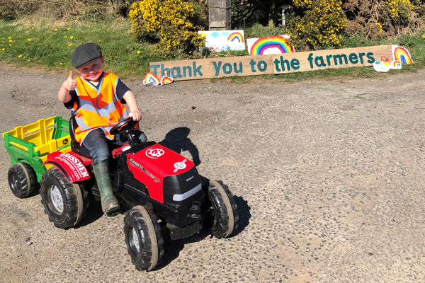 Warm Welly Company promotes the countryside and home learning with 4-year-old Farmer Sam