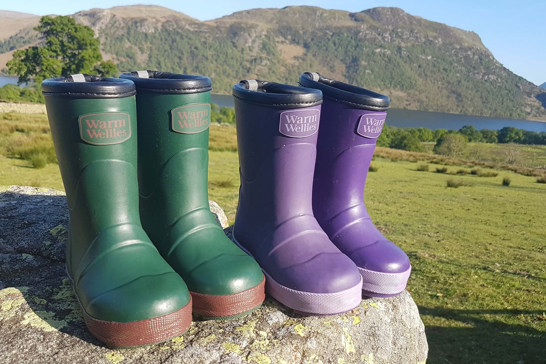 Time to tog up your toddlers in warm wellies