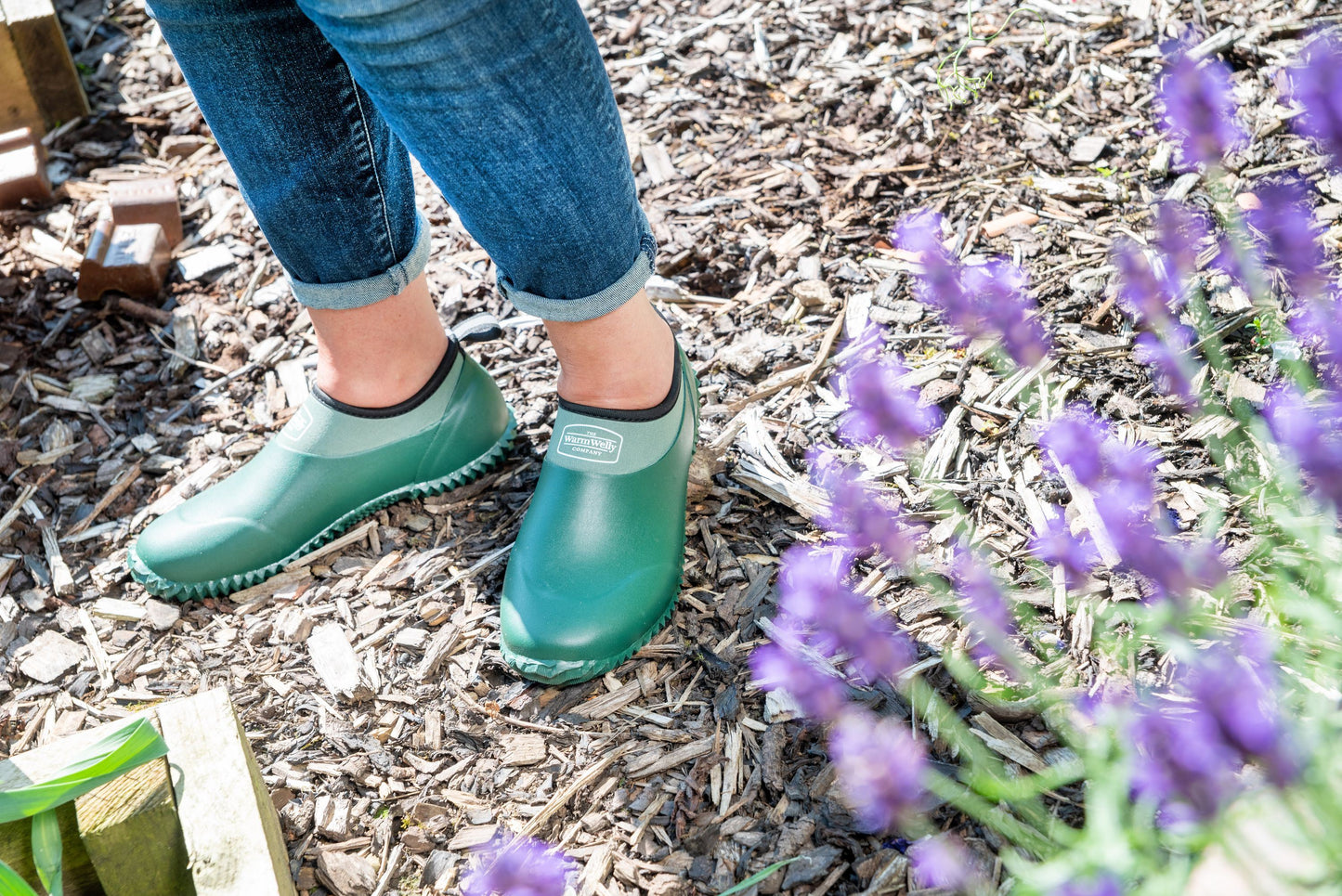 Green Unisex Waterproof Gardening Shoes