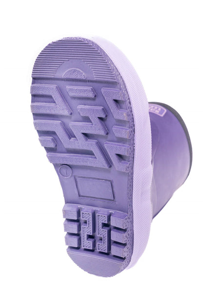 Purple Toddler Warm Wellies  (Sizes 6-8)