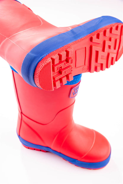 Red Toddler Warm Wellies  (Sizes 6-8)