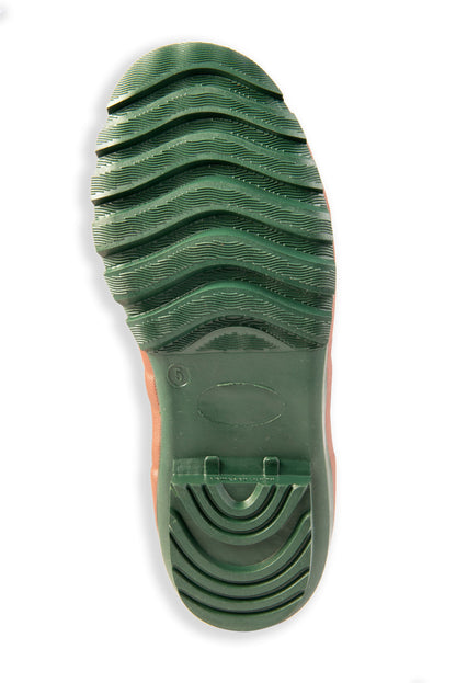 Green Adults Short Warm Wellies