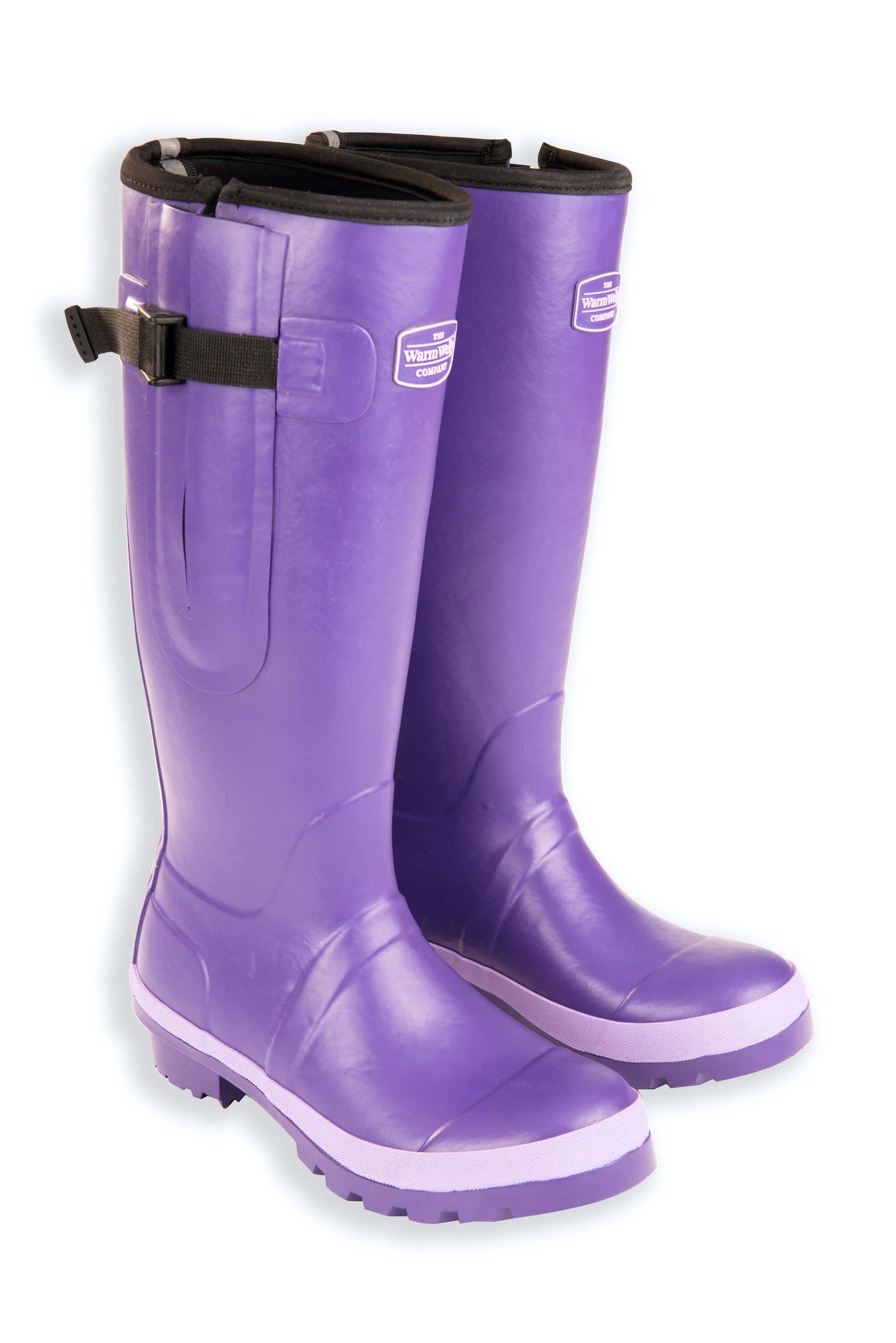 Seconds Purple Wide Warm Wellies