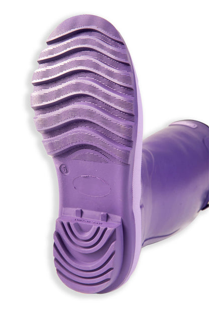 Seconds Purple Wide Warm Wellies