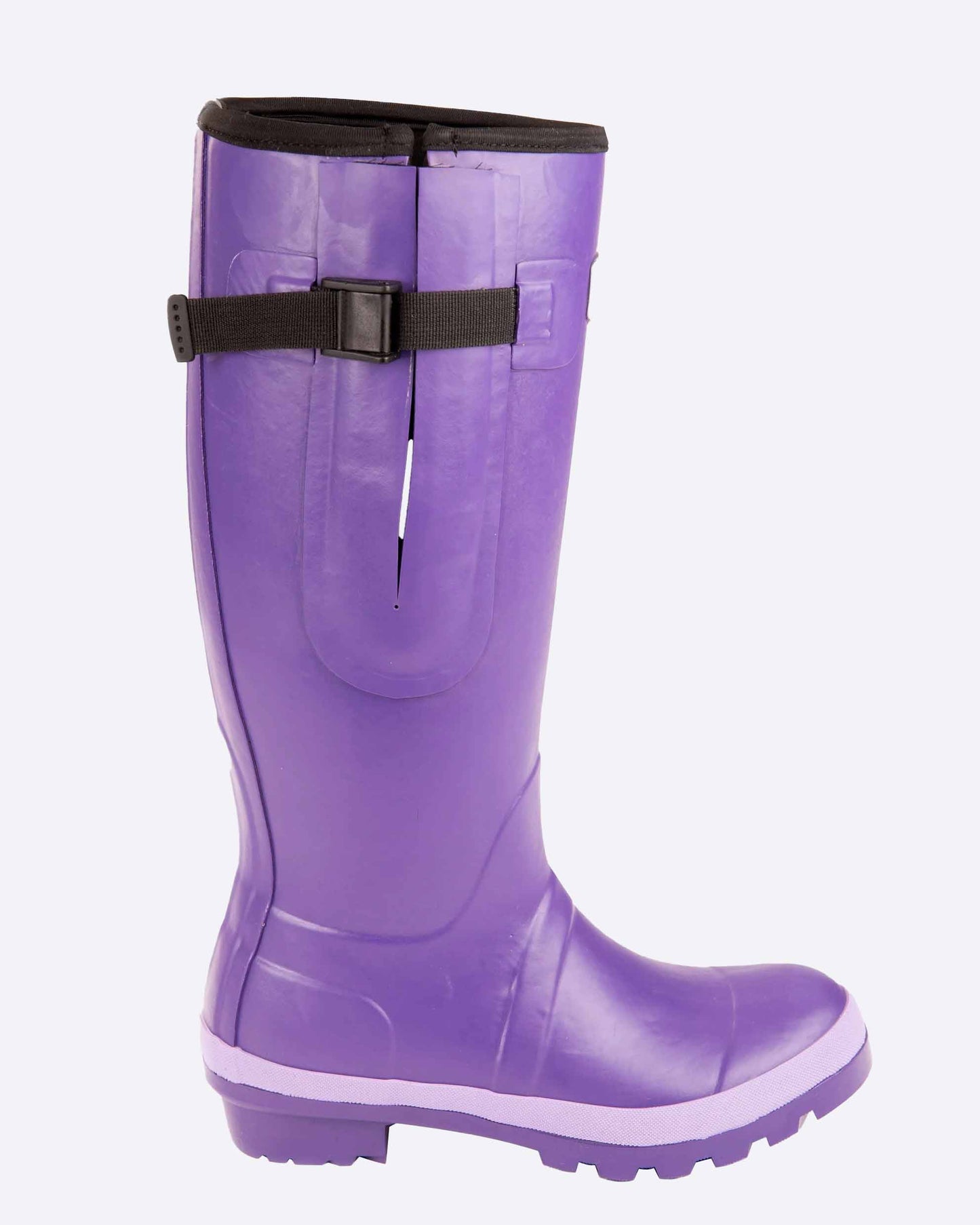 Purple Adults Wide Warm Wellies