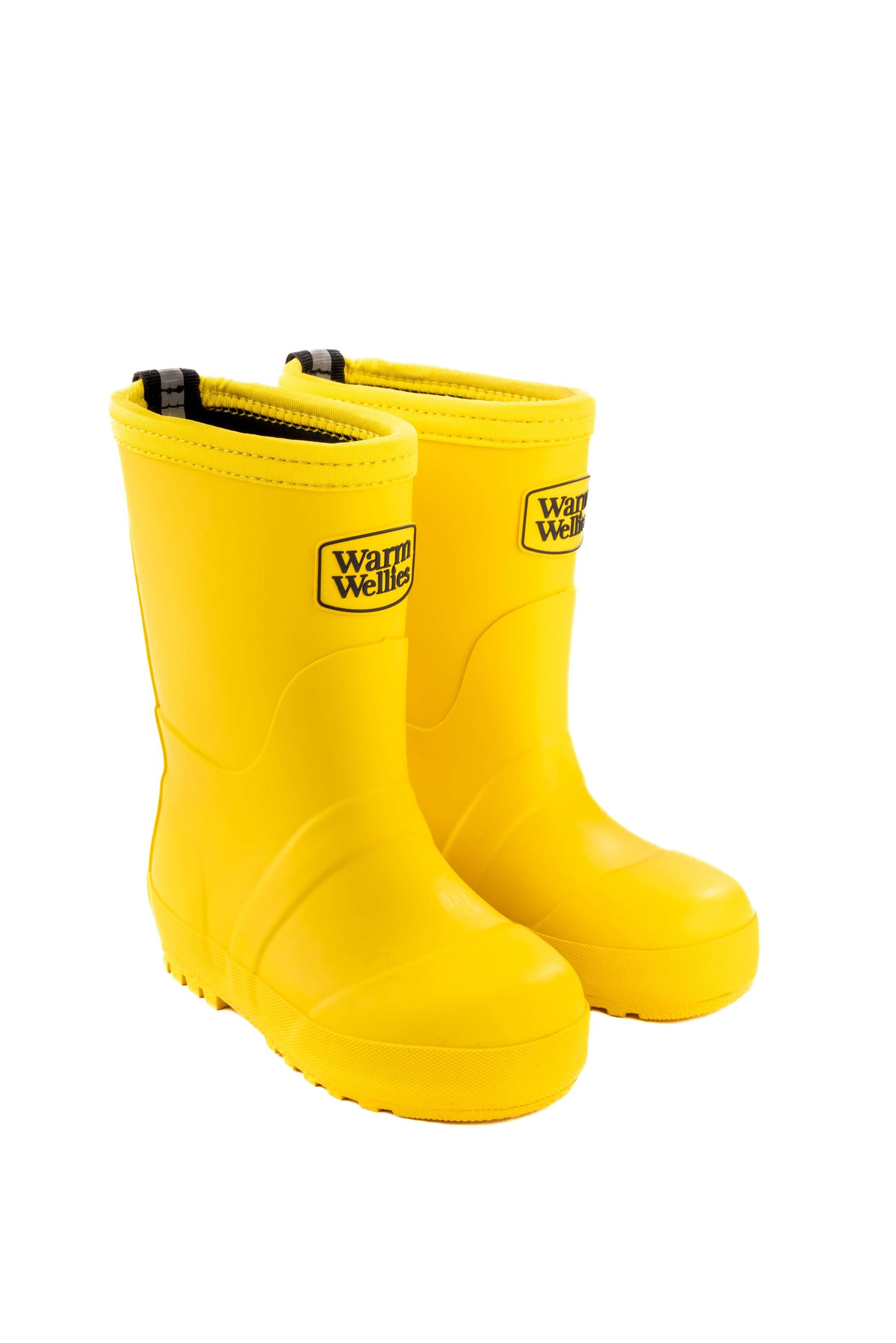 Yellow Toddler Warm Wellies  (Sizes 6-8)