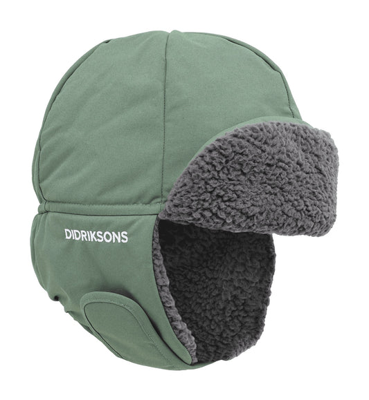Didrikson Biggles Kids' Cap - Dark Moss Green