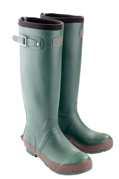 Milton Green Neoprene Lined Warm Wellies