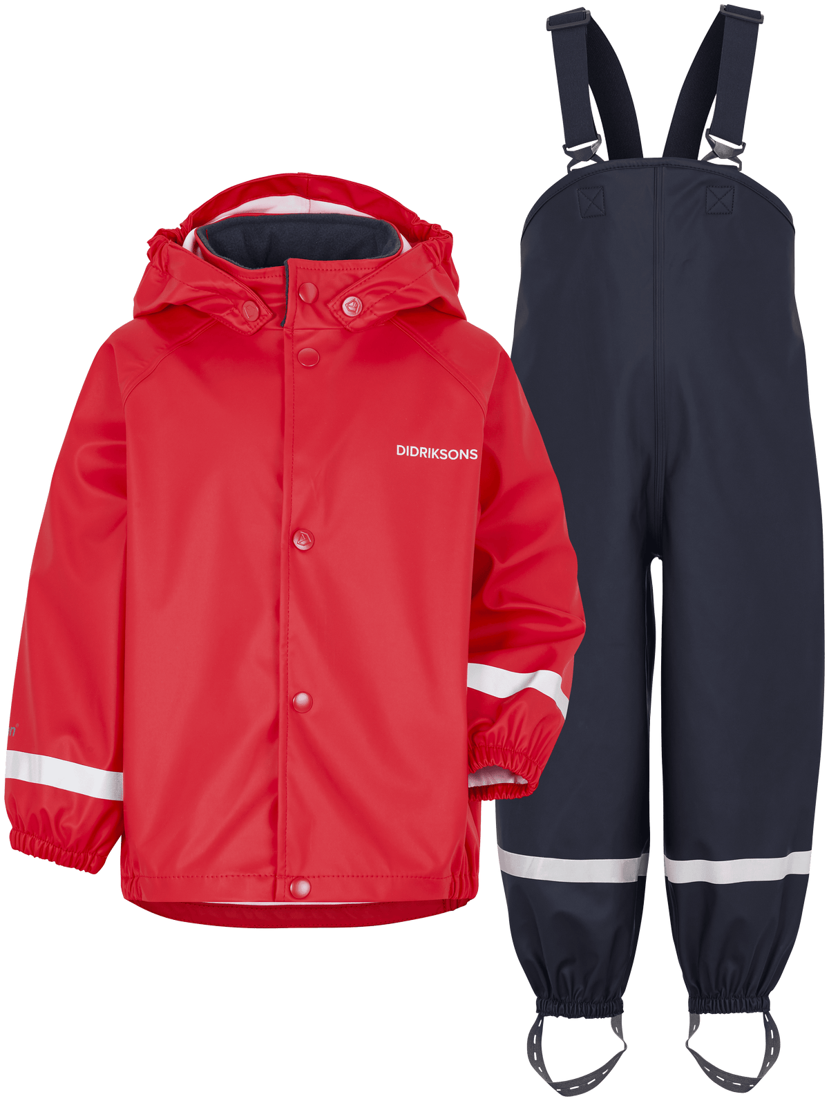 Didrikson Slaskeman Classic Kids Set - Red