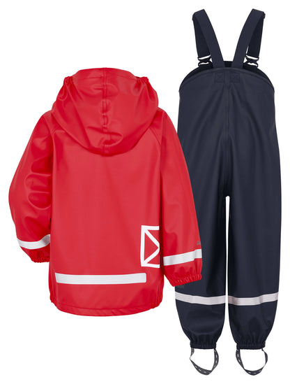 Didrikson Slaskeman Classic Kids Set - Red