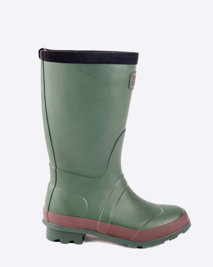 Green Infant Warm Wellies (Sizes 9-13)