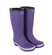 Seconds Purple Junior  Warm Wellies (Sizes 1-5)