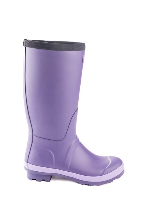 Purple Junior Warm Wellies | The Warm Welly Company