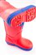 Red Toddler Warm Wellies  (Sizes 6-8)