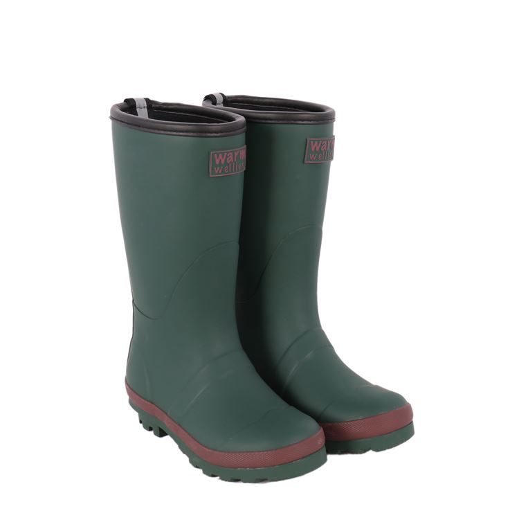 Seconds Green Infant Warm Wellies | The Warm Welly Company