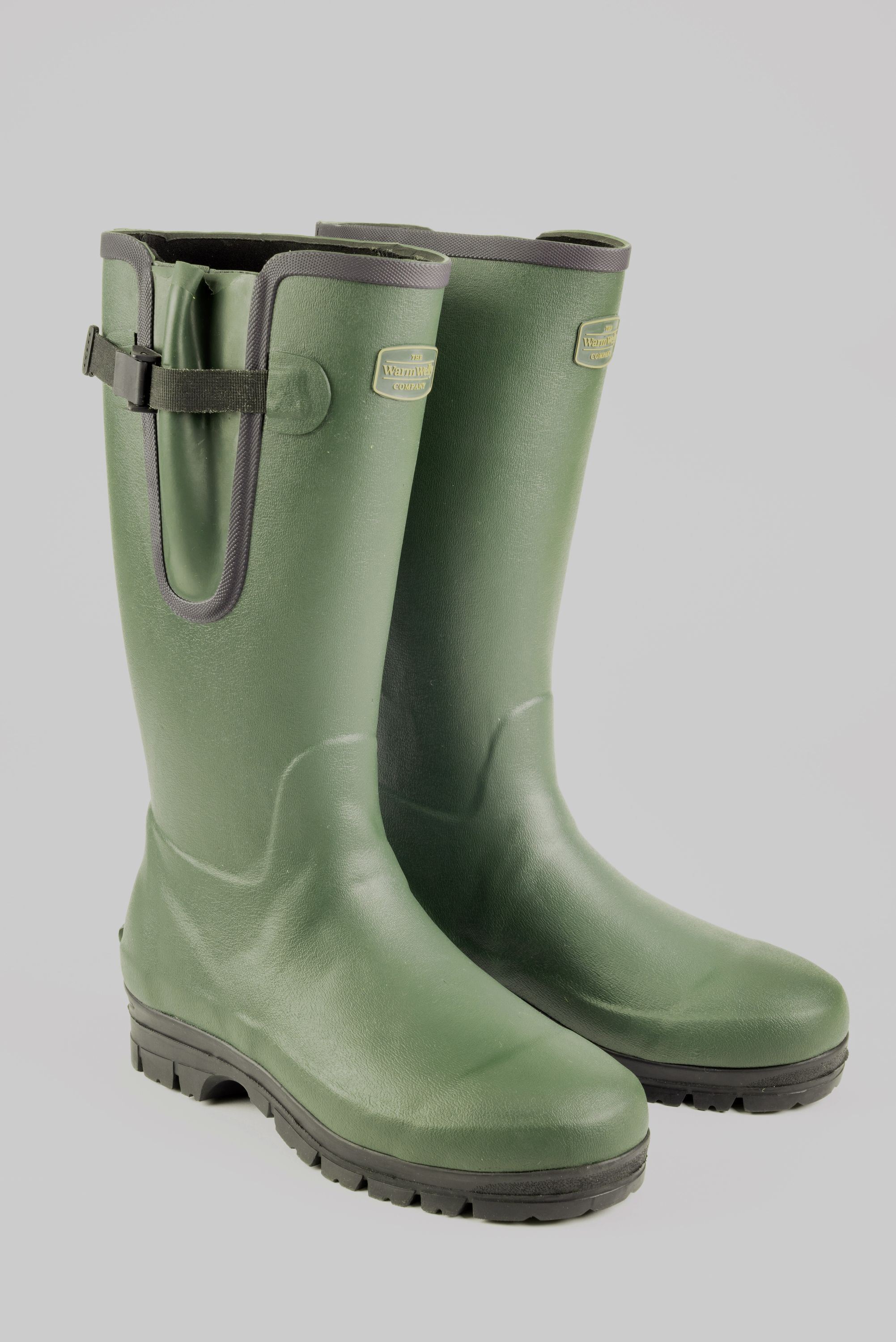 Seconds Green Men's Neoprene Lined Warm Wellies | The Warm Welly Company